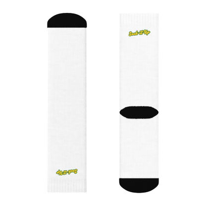 Plain White Crew Socks